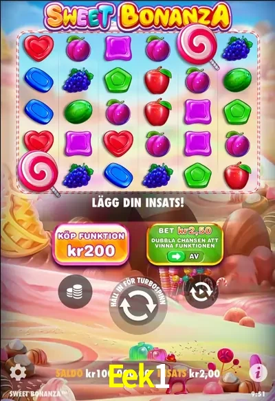 Eek1 — Sweet Bonanza slot | Play on Android APK & iPhone for real money | Pragmatic Play